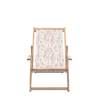 Creta Deck Chair Clay Flora