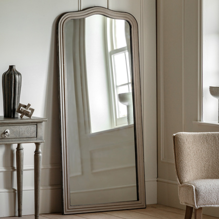 Shoreline Arch Leaner Mirror Grey 750x25x1700mm