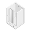 DRZWI WNĘKOWE SOFTI   120x200 CZYSTE 8mm ACTIVE SHIELD