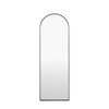 Holworth Cheval Mirror Black 500x35x1500mm