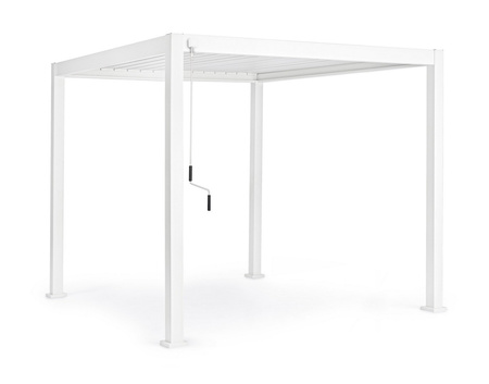 Pergola ogrodowa BIZZOTTO OCEAN 3X3 – biały