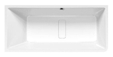 MARLENE CURVE L MONOLITH prostokątna wanna 165x75x63cm, biały