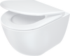 Miska WC z deską bezkołnierzowa - spłukiwanie wirowe