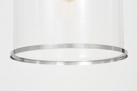 LAMPA WISZĄCA CHROMOWANA NOWOCZESNA SARINI