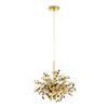 Lampa wisząca MONETTI 40 cm -  złota, dekoracyjna
