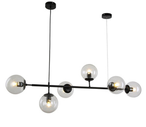 NOWOCZESNA LAMPA WISZĄCA CZARNA CEREDO W6