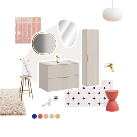 Szafka pod umywalkę 60cm 2 szuflady