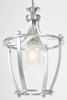 LAMPA WISZĄCA LOFT CHROMOWANA BROOKLYN L1
