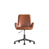 Krzesło obrotowe Faraday w kolorze brązowym