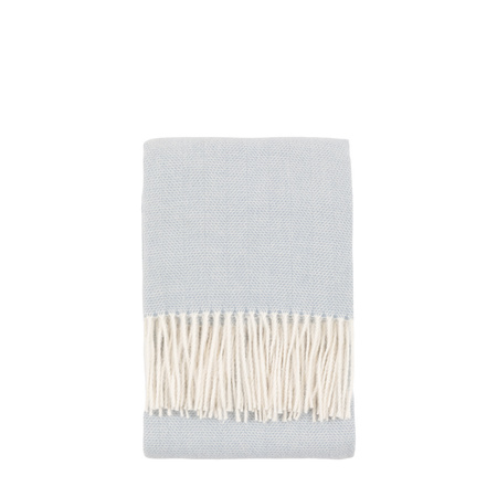 Cassis Herringbone Throw Blue 1300x1700mm