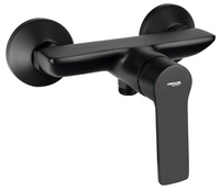 SINTRA bateria prysznicowa ścienna, czarny mat