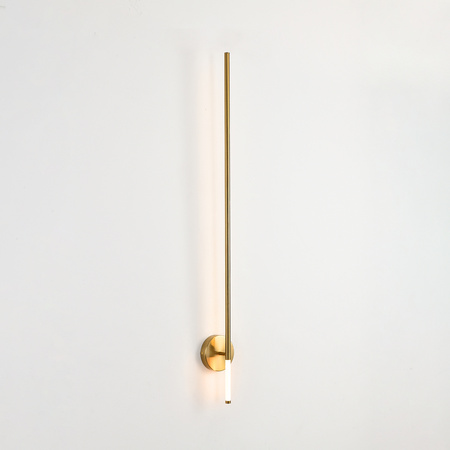 Lampa ścienna FRESCO LED złota 95 cm