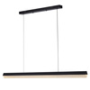 Lampa wisząca ANABELLA  120 cm -LED, czarna nowoczesna do salonu, jadalni i biura
