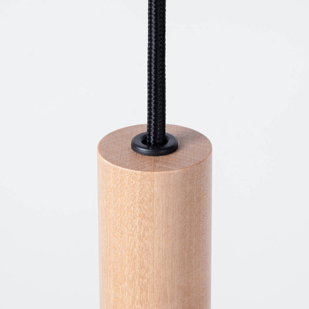 Lampa wisząca PASTELO 3L drewno