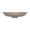 SHELL M+ umywalka podblatowa 54 x 34 cm, dune beige mat