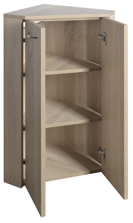 ZOJA/KERAMIA FRESH szafka narożna 35x76x35cm, dąb platin
