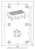 Pergola ogrodowa BIZZOTTO OCEAN 3.6X6 – antracytowy