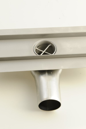 MANUS QUADRO odpływ liniowy ze stali nierdzewnej z rusztem, L-750, DN50