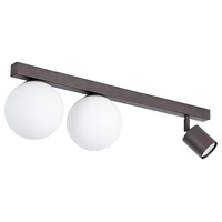 TAVIRA plafon  brąz 2+1