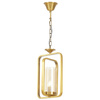 LAMPA WISZĄCA LOFT ZŁOTA BENTON W1