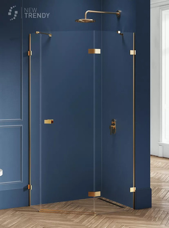 KABINA AVEXA GOLD PIĘCIOKĄTNA P 100x80x200 CZYSTE 6mm ACTIVE SHIELD