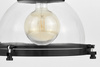 LAMPA WISZĄCA LOFT CZARNA FALCO