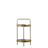 Stolik Sennen Gold 400 x 400 x 720 mm