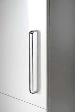 THEIA Szafka wysoka, 40x138x20cm, 2 drzwiczki, lewa/prawa, biała