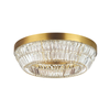 CEILING LED LIGHT 38W  3000K METAL-CRYSTAL ANTIQUE BRASS