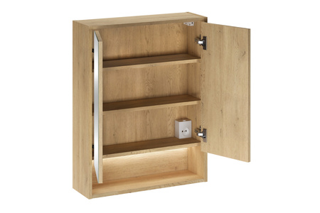 Szafka z Lustrem 60cm 2 Drzwi