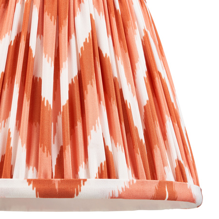 Zigzag Shade Apricot Orange Fabric 145x118x200mm