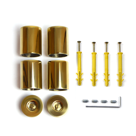 Grzejnik łazienkowy elektryczny Navin Retro 500х800 Sensor, prawa, gold