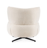Fotel BIZZOTTO GONNIE obrotowy – ecru