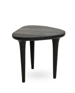 MaMaison stolik LAMINAR 49 czarny / drewno