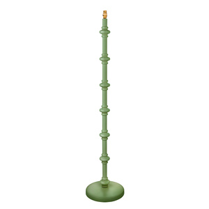 Carnaby Floor Lamp Base Satin Cotswold Green