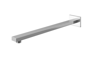 EXPERIENCE Chrom Ramię ścienne do deszczownicy kwadratowe - 40 cm