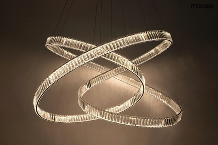 MOOSEE lampa wisząca WAVE 130 chrom
