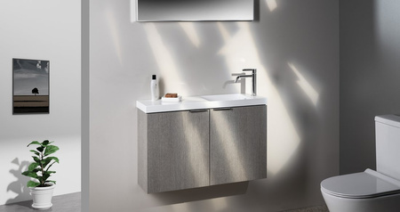 LATUS X szafka umywalkowa 39,4x50x22cm, biała