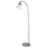 Hansen 1 Floor Light Brushed Silver
