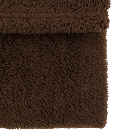 Teddy Fleece Throw Chocolate 1300x1800mm
