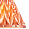 Zigzag Shade Apricot Orange Fabric 180x140x300mm