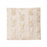 Poduszka dekoracyjna SHP BUNNIES 45x45    beżowa