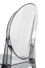 Krzesło barowe VICTORIA 65 cm dymione - poliwęglan