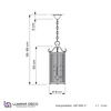 LAMPA WISZĄCA LOFT MOSIĘŻNA BOSTON W3