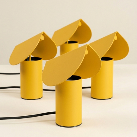 Lampa biurkowa BISCUIT żółta LED 3000K