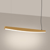 Lampa wisząca JORUN 120 złota LED 3000K