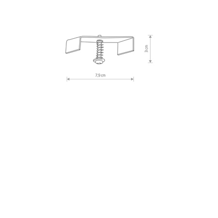 PROFILE RECESSED FIXING SET