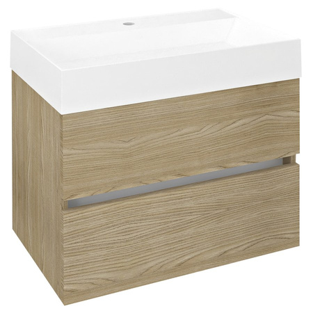 ODETTA szafka umywalkowa 67x50x43,5cm, wiąz Bardini