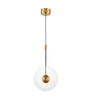 Lampa wisząca SUNBLAST - LED 20 cm, złota