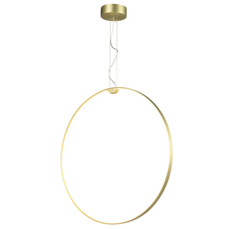 Lampa wisząca ACIRCULO 50 cm - złoty ring LED